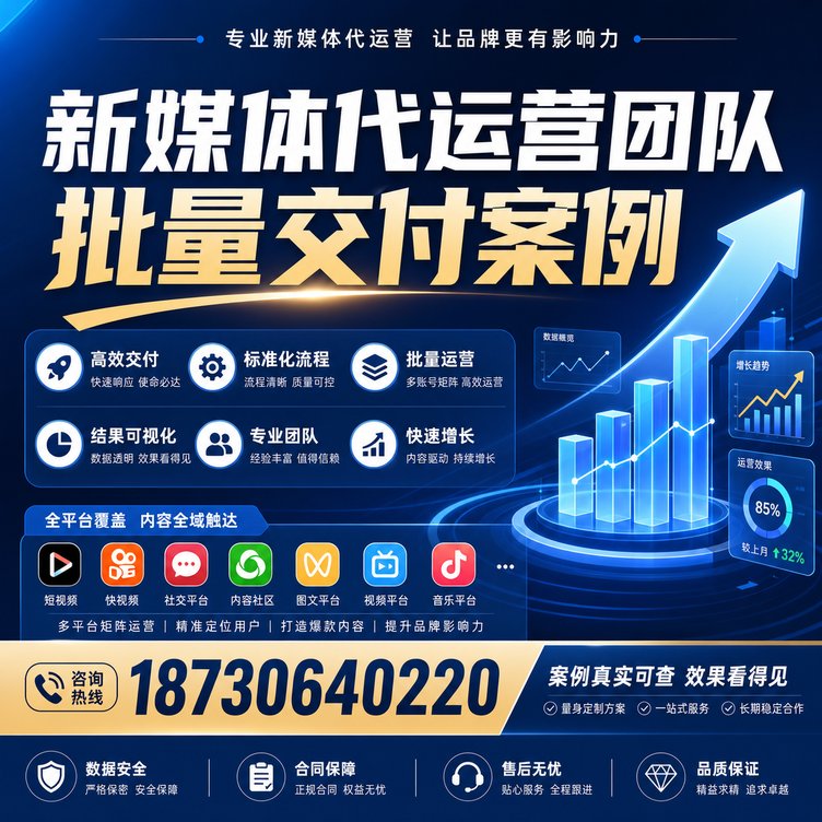 德宏代运营公司多客户账号批量高效交付案例