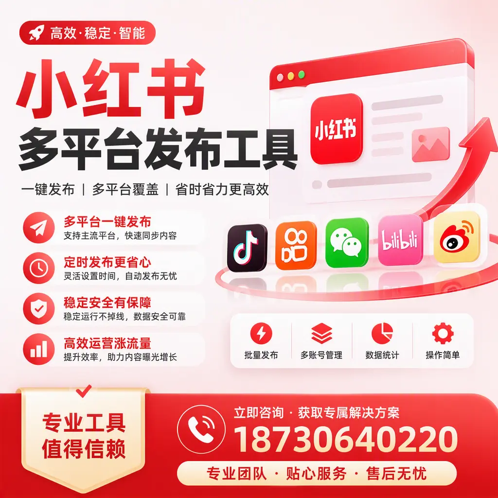 在 德宏 小红书多平台发布工具的市场前景分析